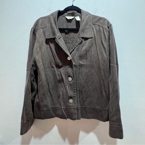J. Jill Dark Brown Blazer